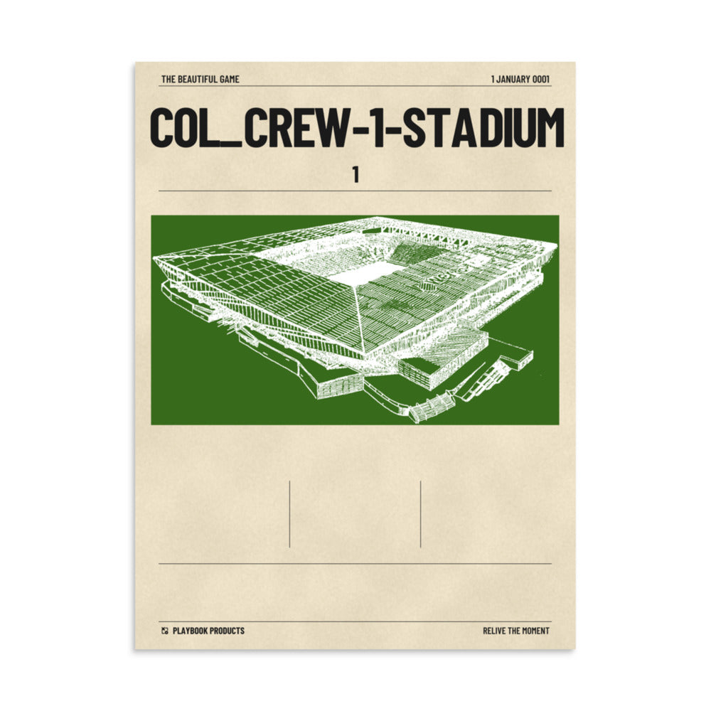 Greatest Columbus Crew Goals Poster:   (1)