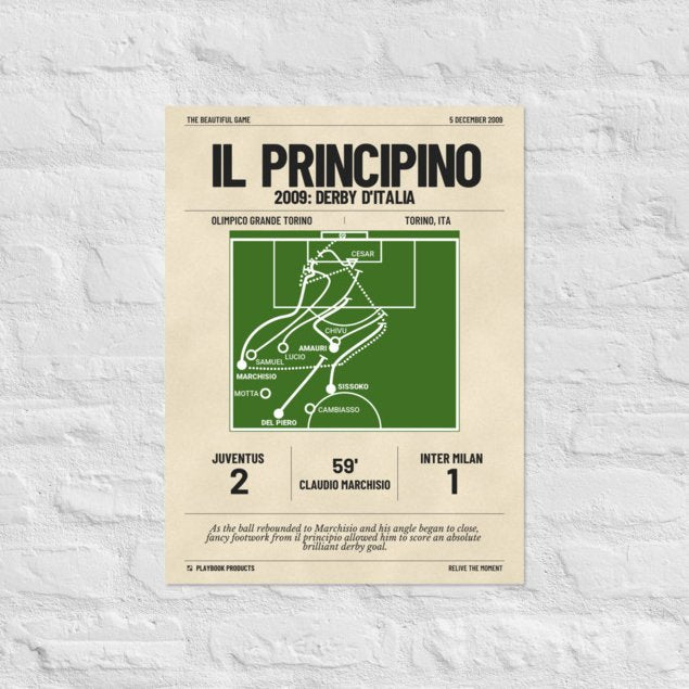 Greatest Juventus Goals Poster: Il Principino (2009)