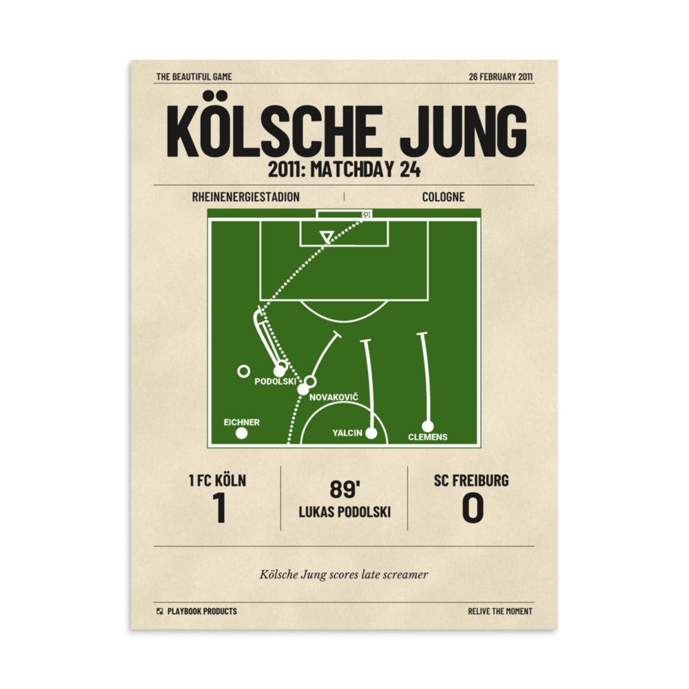 Greatest Köln Goals Poster: Kölsche Jung (2011)