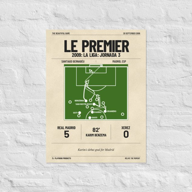 Greatest Real Madrid Goals Poster: Le Premier (2009)