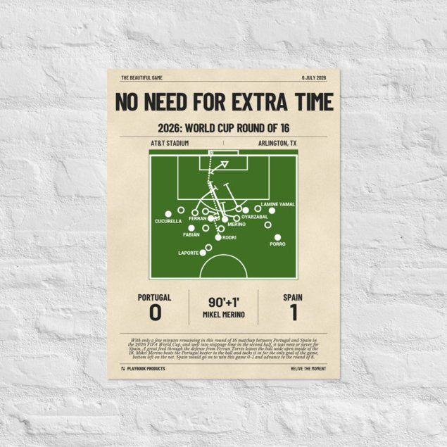 Greatest Spanish National Team Goals Poster: No Need For Extra Time (2026)