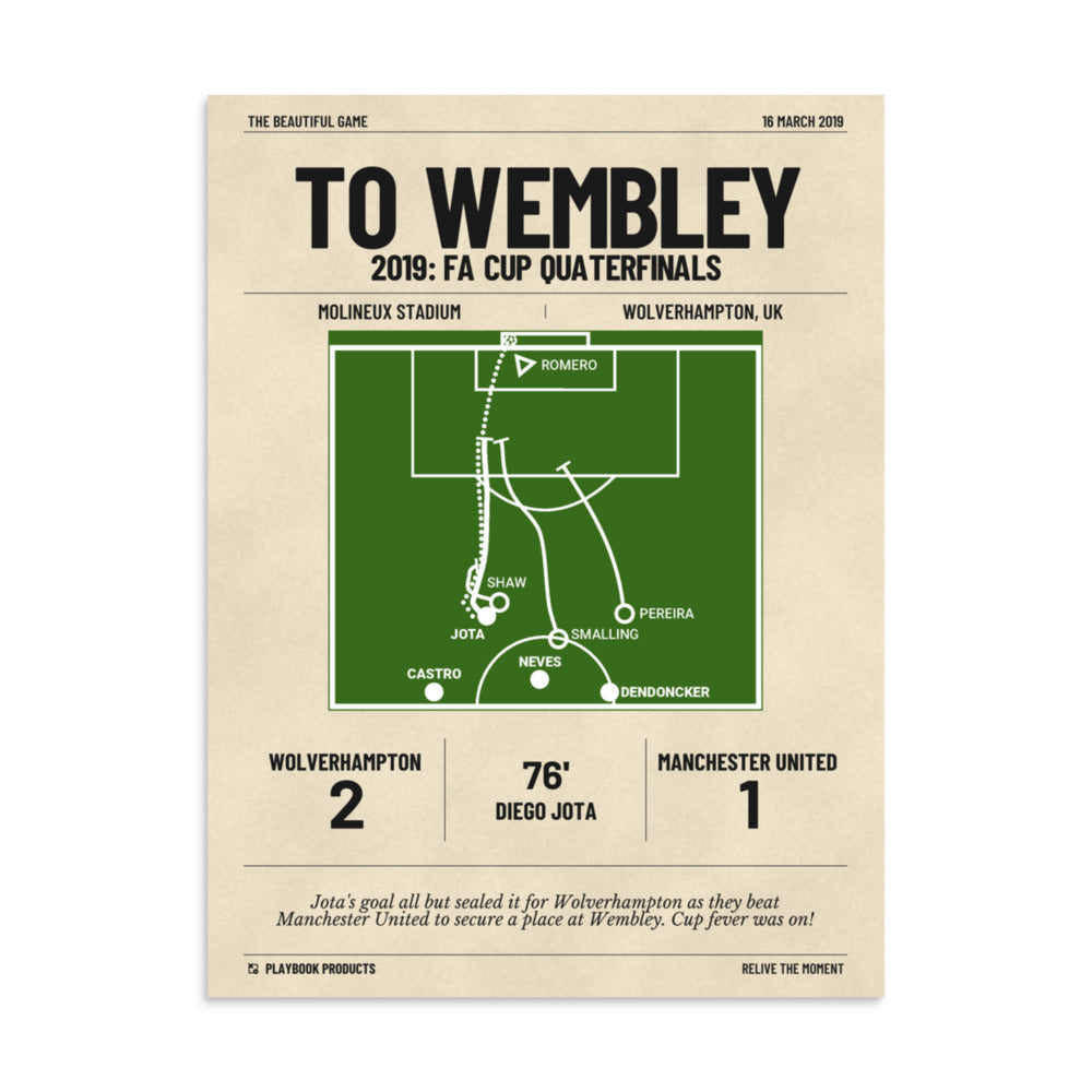 Greatest Wolverhampton Goals Poster: To Wembley (2019)