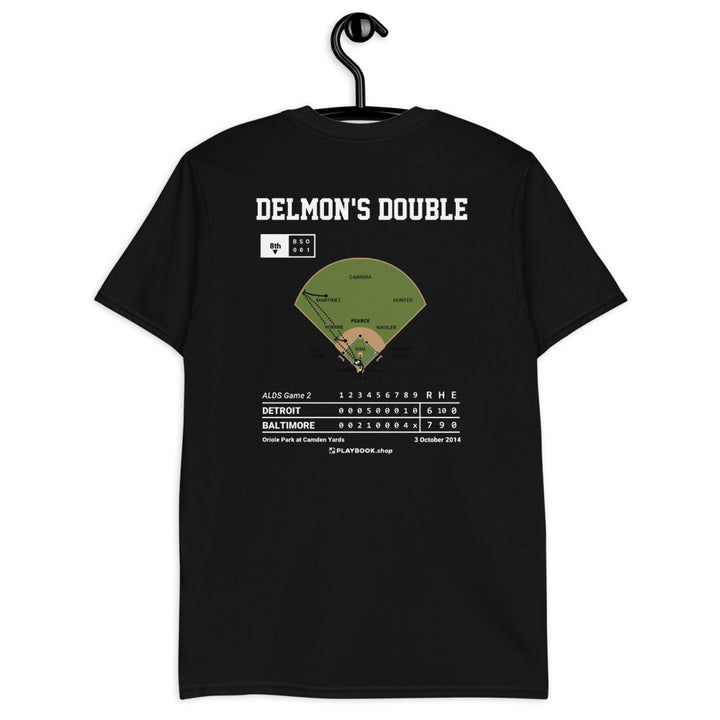 Baltimore Orioles Greatest Plays T-shirt: Delmon's Double (2014)