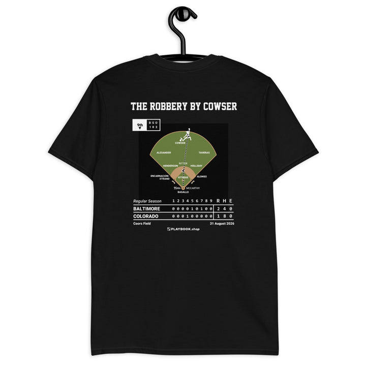 Baltimore Orioles Greatest Plays T-shirt: The Robbery by COWser (2026)