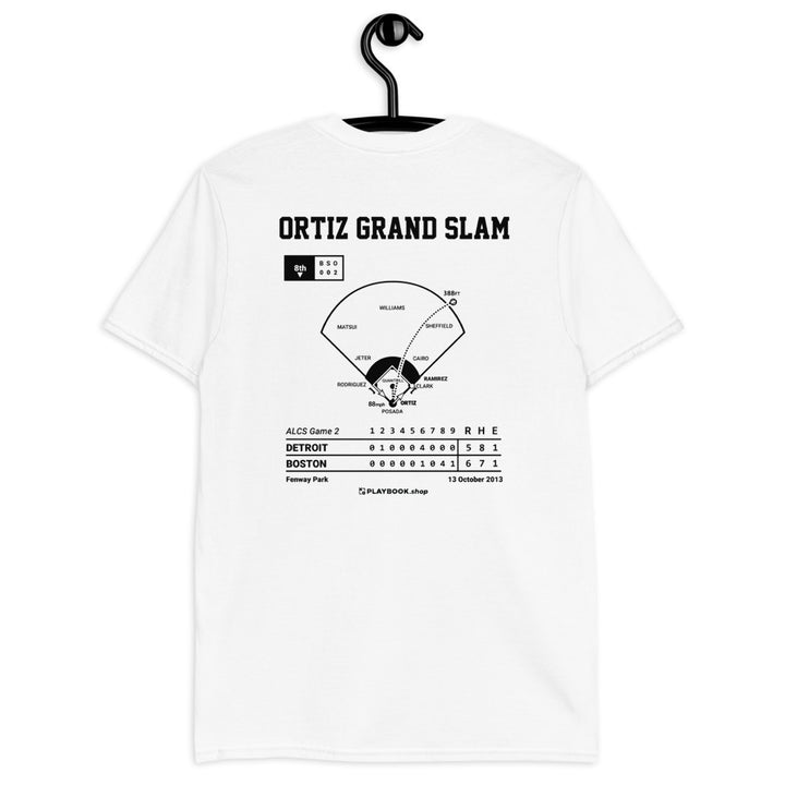 Boston Red Sox Greatest Plays T-shirt: Ortiz grand slam (2013)