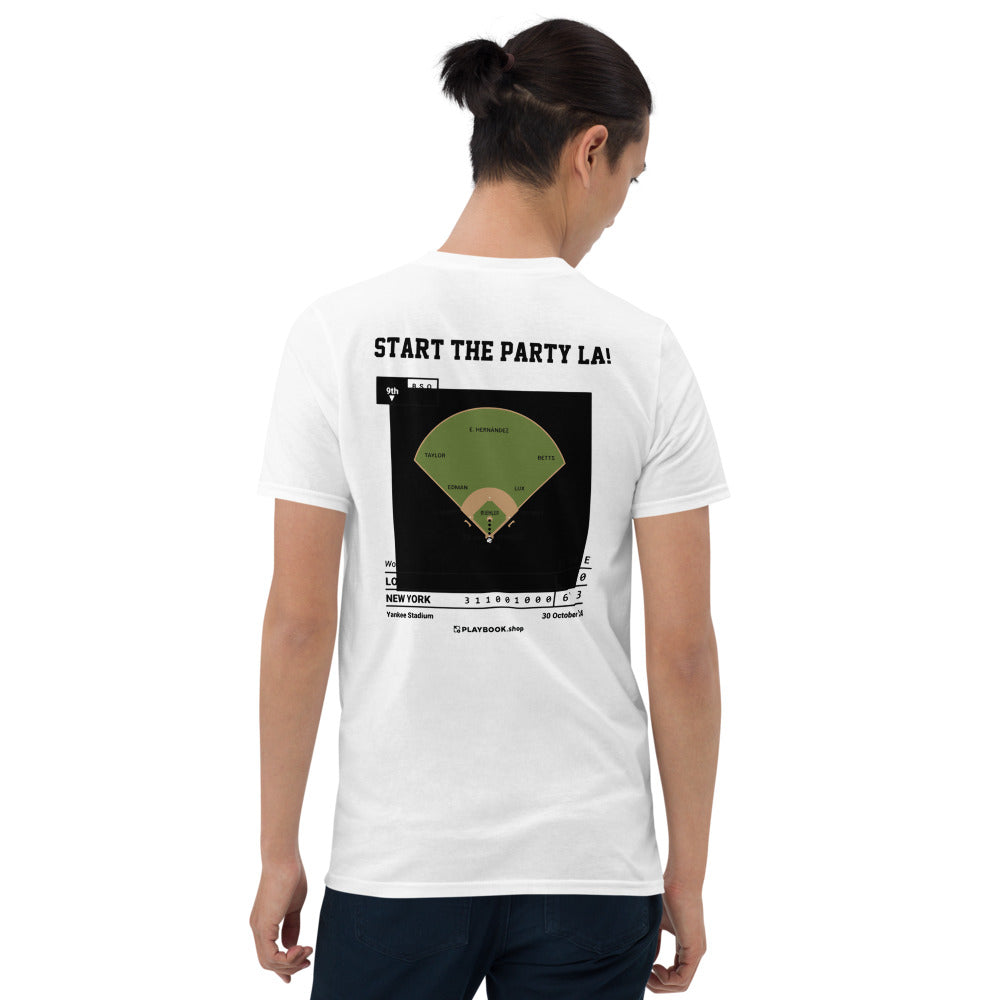 Los Angeles Dodgers Greatest Plays T-shirt: Start the Party LA! (2024)