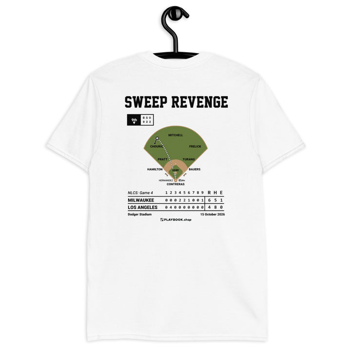 Greatest Milwaukee Brewers Plays T-shirt: Sweep Revenge (2026)