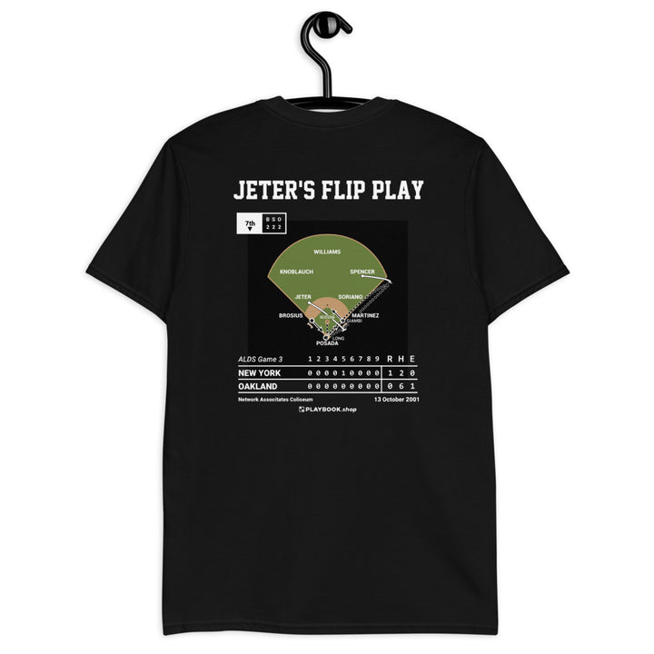 New York Yankees Greatest Plays T-shirt: Jeter's Flip Play (2001)