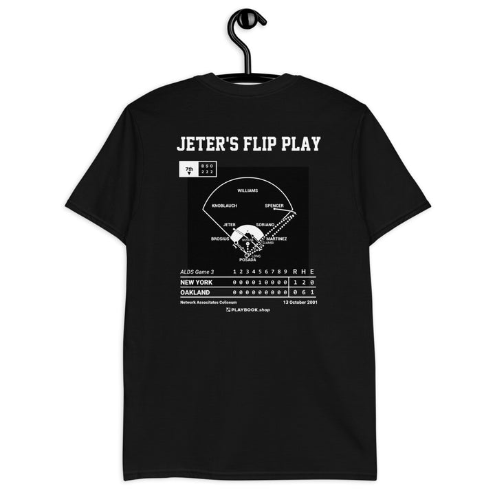 New York Yankees Greatest Plays T-shirt: Jeter's Flip Play (2001)