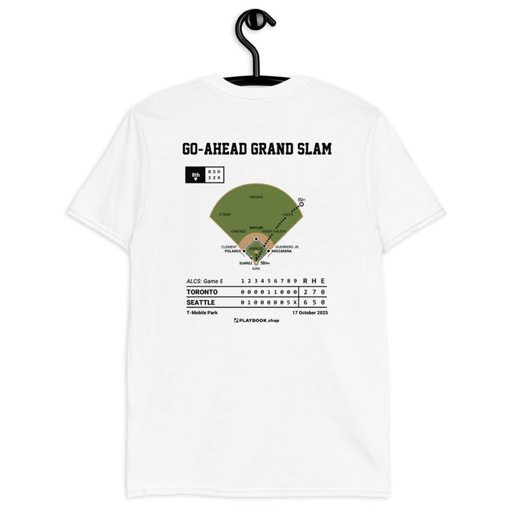 Seattle Mariners Greatest Plays T-shirt: Go-Ahead Grand Slam (2025)