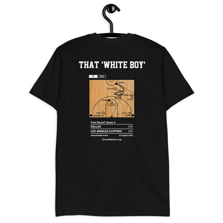 Dallas Mavericks Greatest Plays T-shirt: That 'White Boy' (2020)