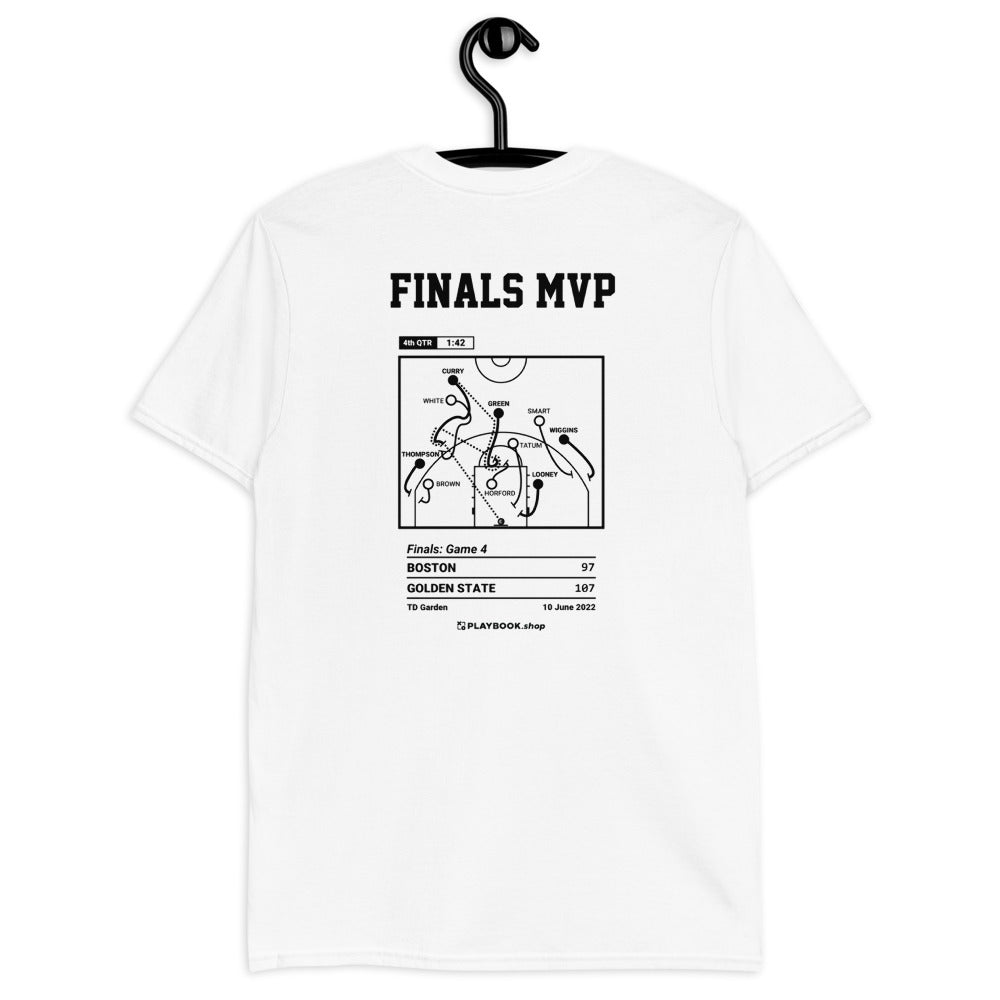 Golden State Warriors Greatest Plays T-shirt: Finals MVP (2022)