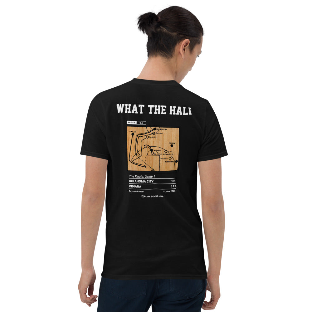 Indiana Pacers Greatest Plays T-shirt: WHAT THE HALI (2025)