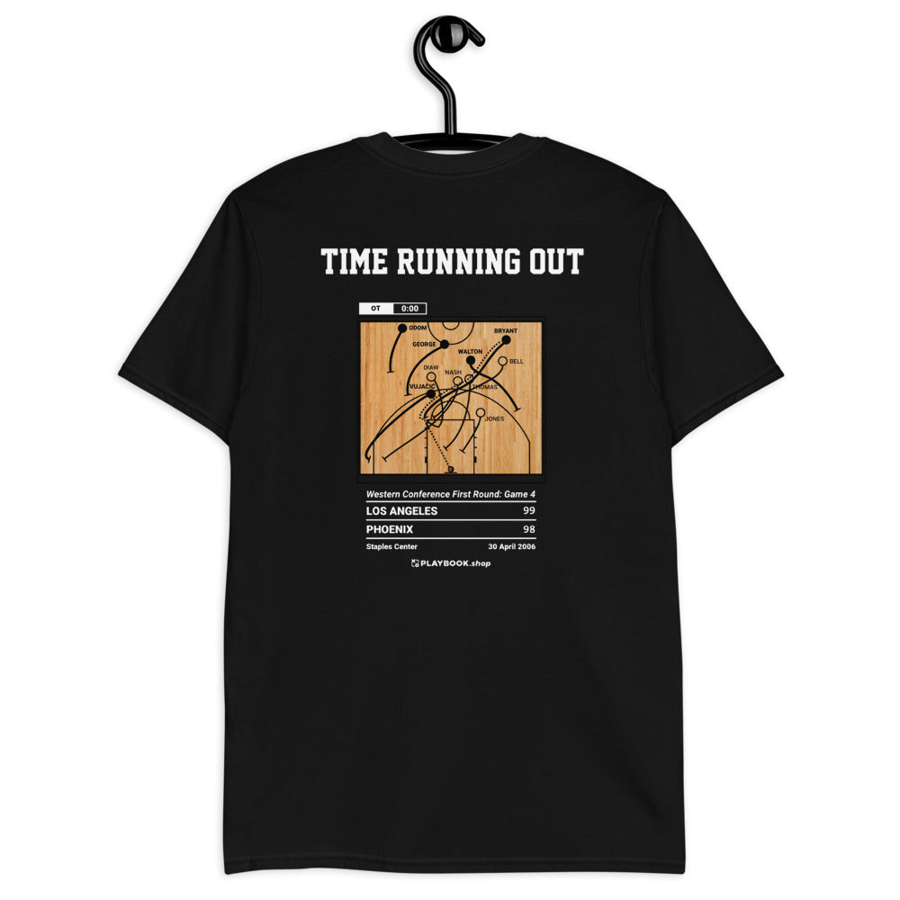 Los Angeles Lakers Greatest Plays T-shirt: Time running out (2006)