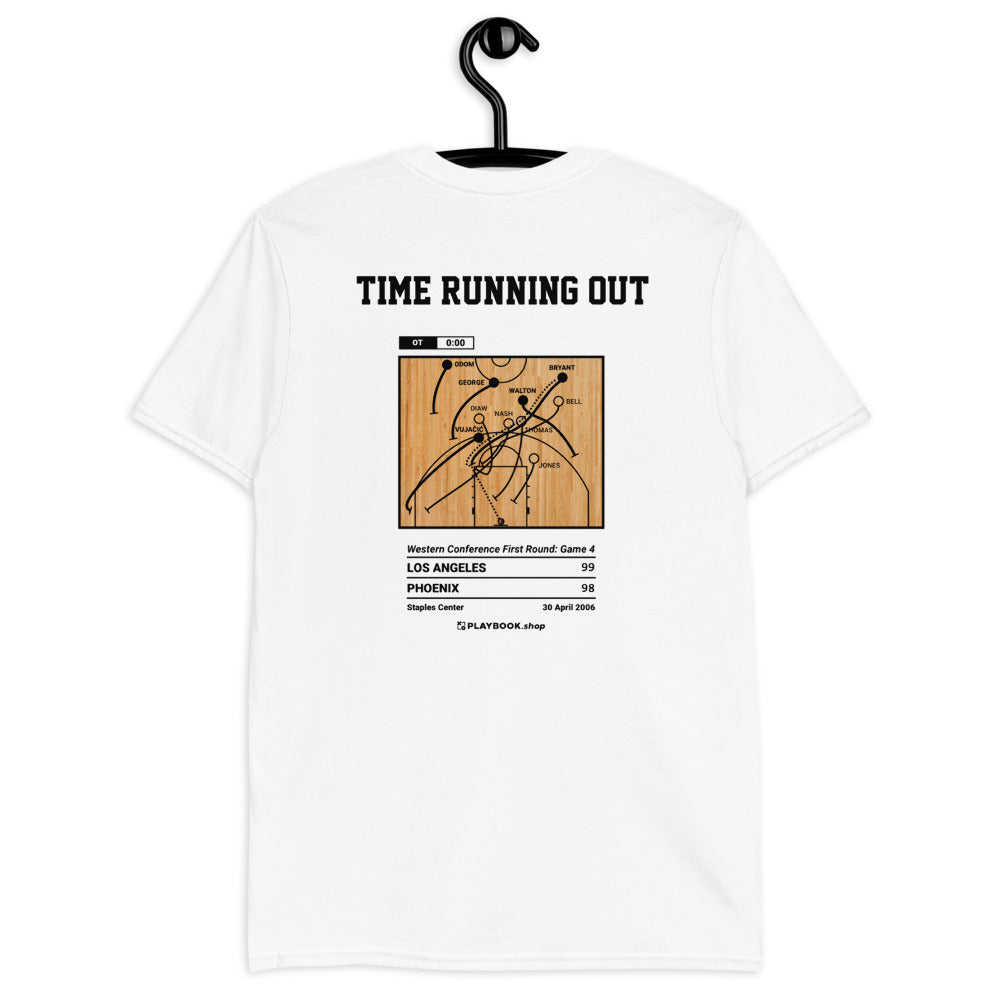 Los Angeles Lakers Greatest Plays T-shirt: Time running out (2006)