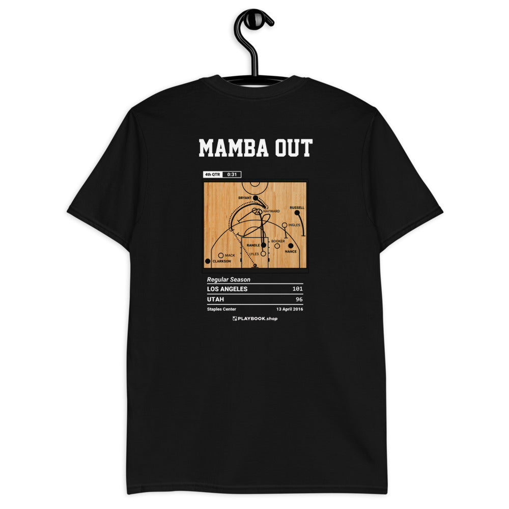 Los Angeles Lakers Greatest Plays T-shirt: Mamba Out (2016)