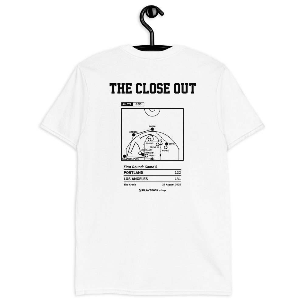 Los Angeles Lakers Greatest Plays T-shirt: The Close Out (2020)