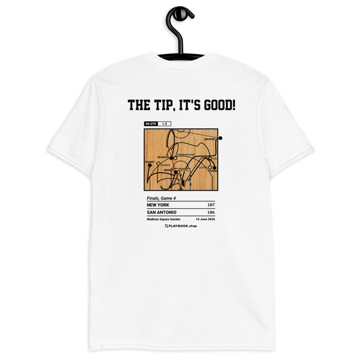 New York Knicks Greatest Plays T-shirt: The Tip, It's Good! (2026)