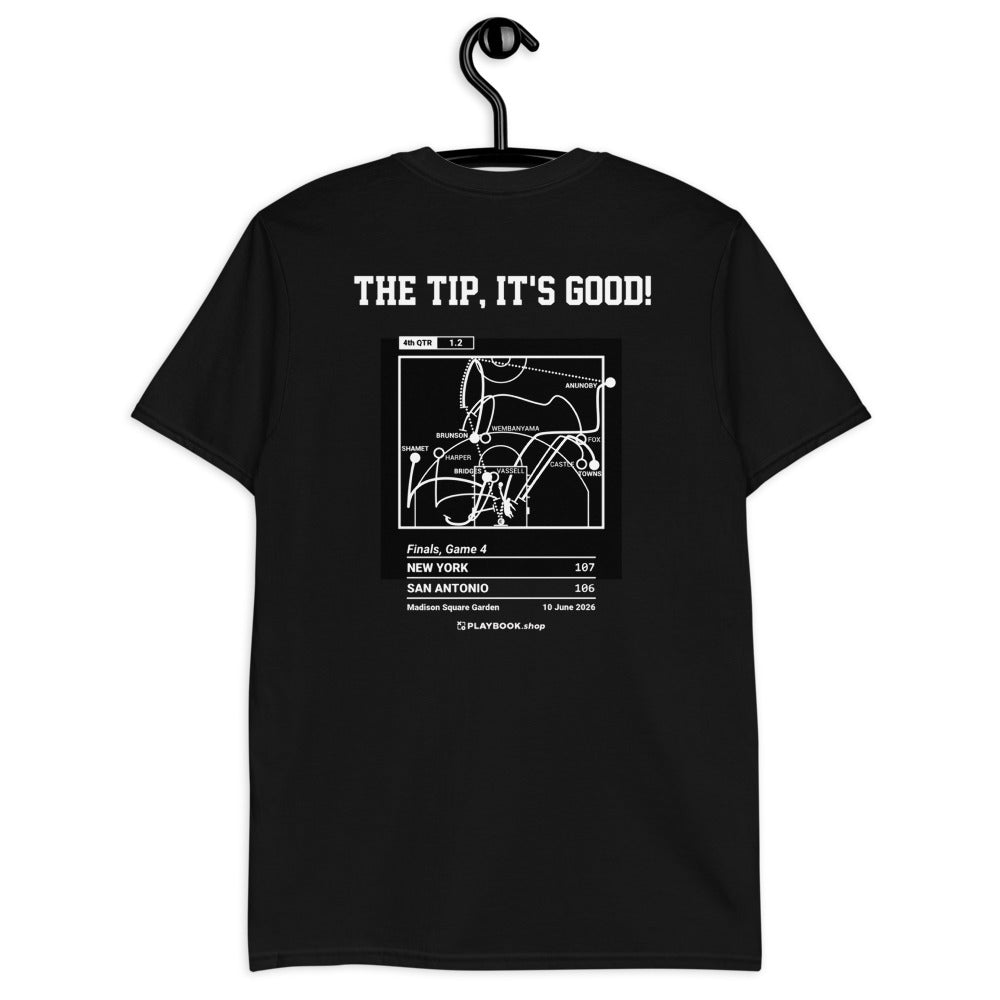 New York Knicks Greatest Plays T-shirt: The Tip, It's Good! (2026)