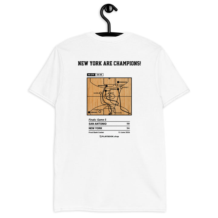 New York Knicks Greatest Plays T-shirt: New York Are Champions! (2026)