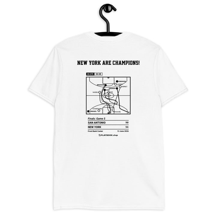 New York Knicks Greatest Plays T-shirt: New York Are Champions! (2026)