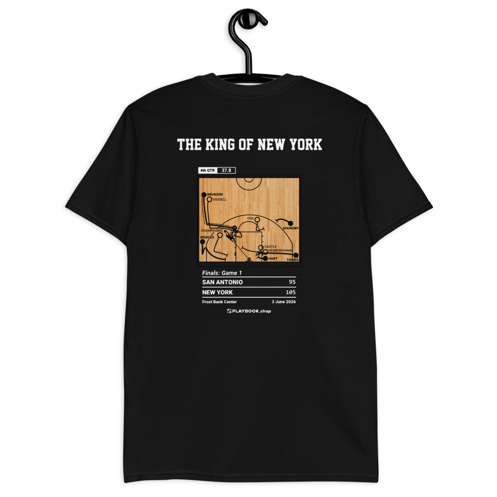 New York Knicks Greatest Plays T-shirt: The King of New York (2026)