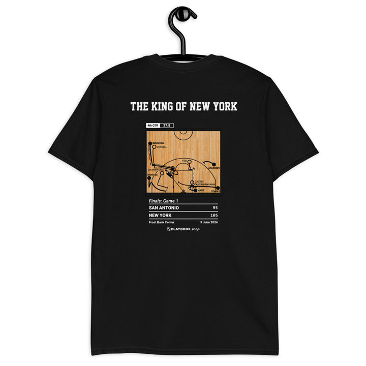 New York Knicks Greatest Plays T-shirt: The King of New York (2026)