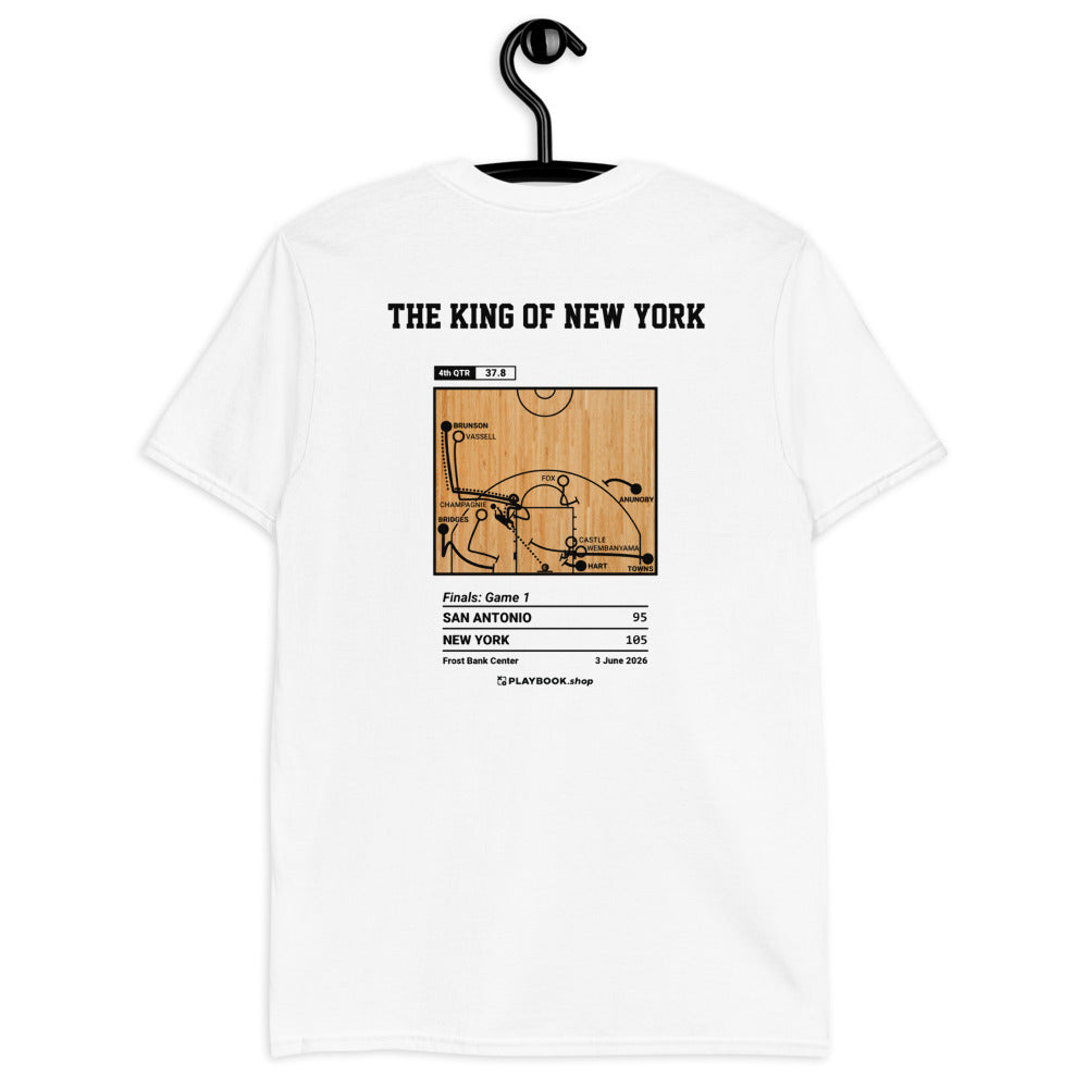 New York Knicks Greatest Plays T-shirt: The King of New York (2026)