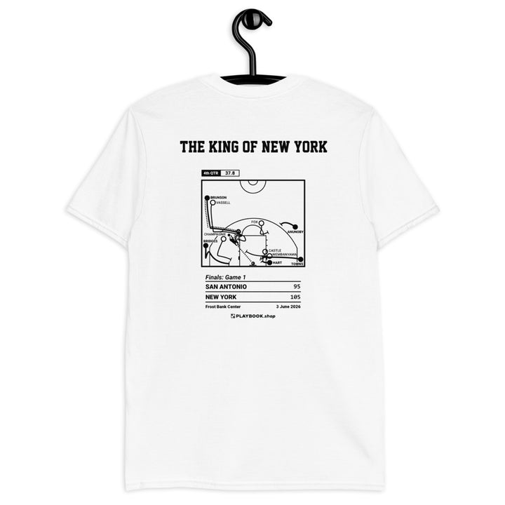 New York Knicks Greatest Plays T-shirt: The King of New York (2026)