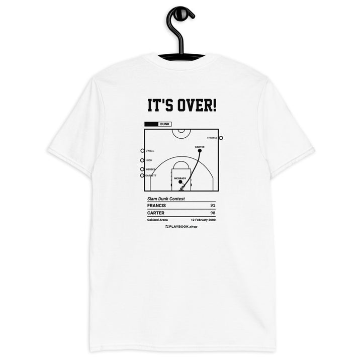 Toronto Raptors Greatest Plays T-shirt: It's over! (2000)