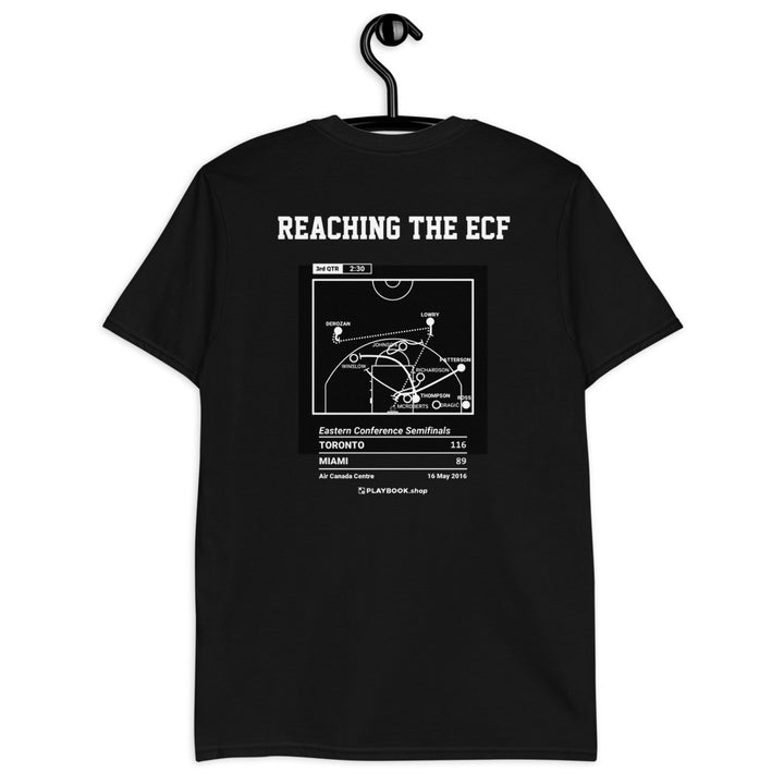 Toronto Raptors Greatest Plays T-shirt: Reaching the ECF (2016)