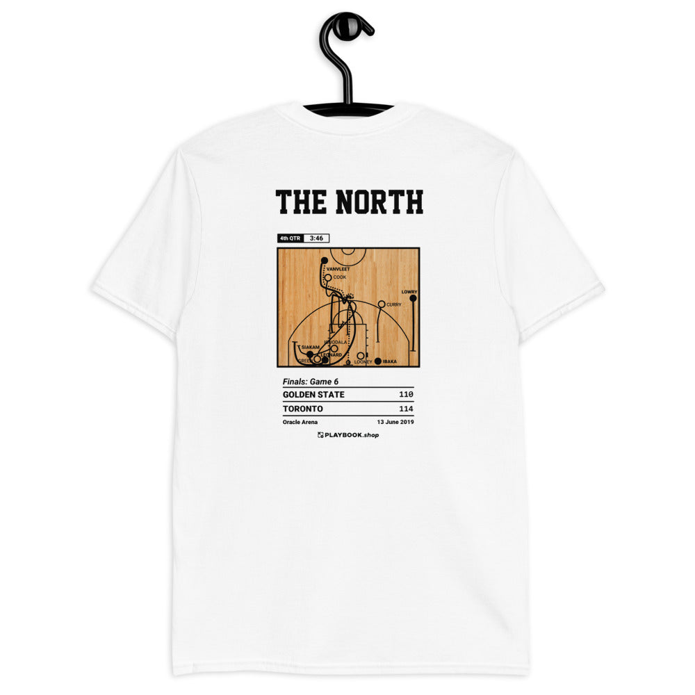 Toronto Raptors Greatest Plays T-shirt: The North (2019)