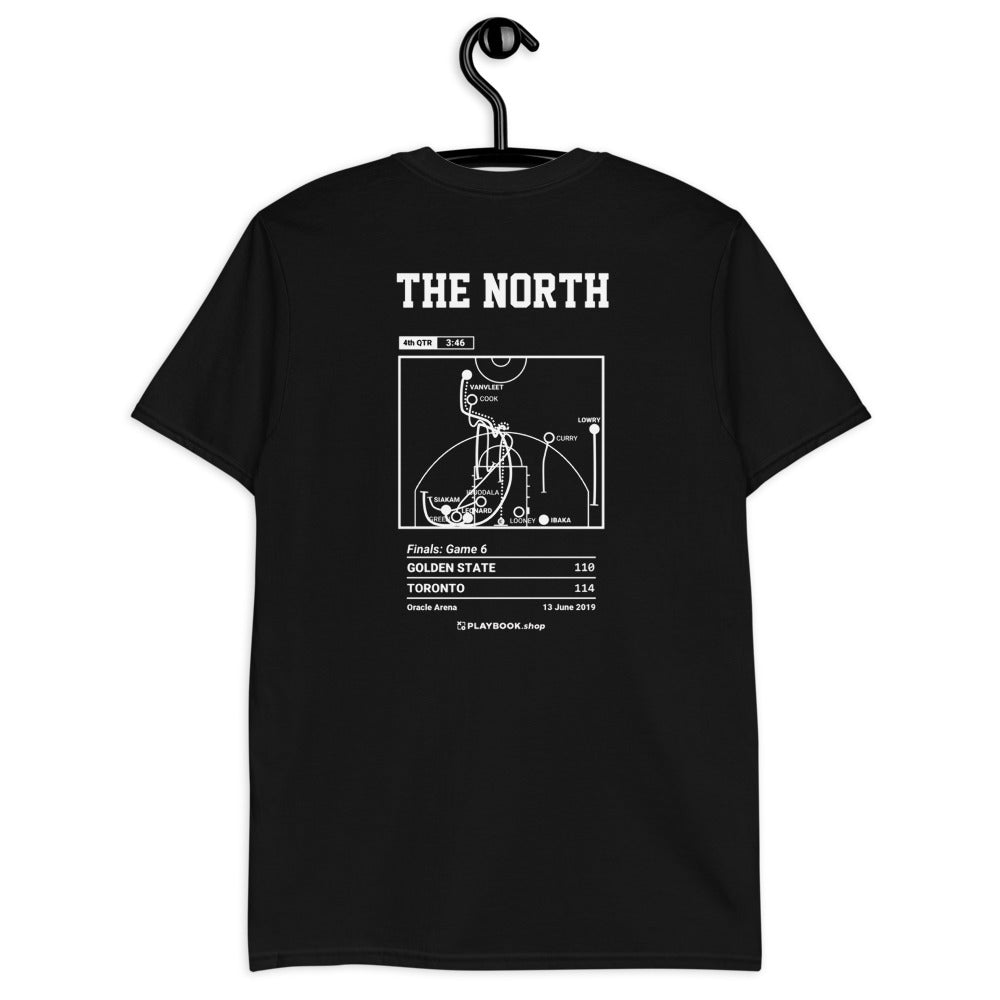 Toronto Raptors Greatest Plays T-shirt: The North (2019)