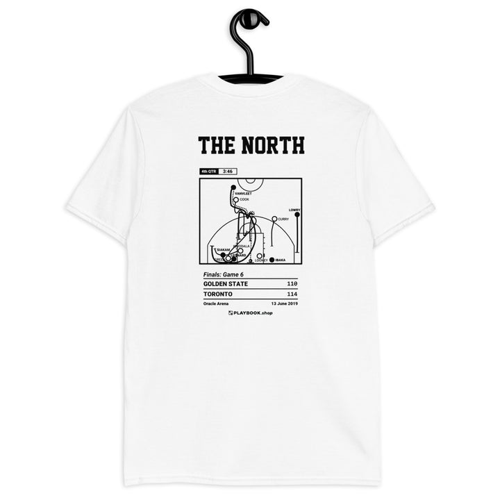 Toronto Raptors Greatest Plays T-shirt: The North (2019)