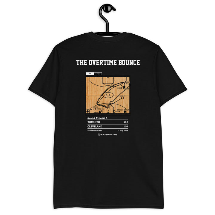 Toronto Raptors Greatest Plays T-shirt: The Overtime Bounce (2026)