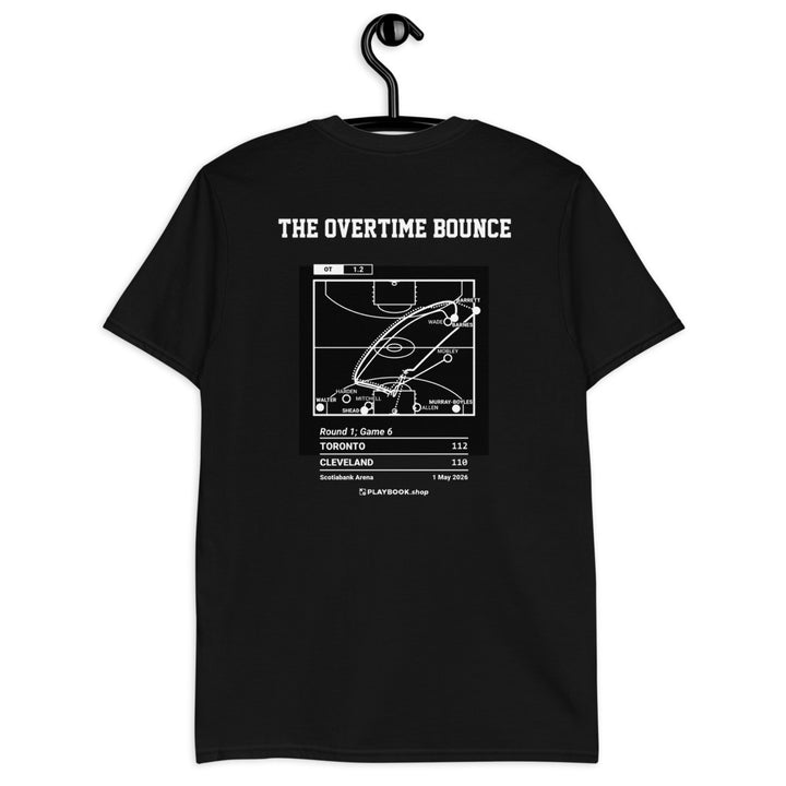 Toronto Raptors Greatest Plays T-shirt: The Overtime Bounce (2026)