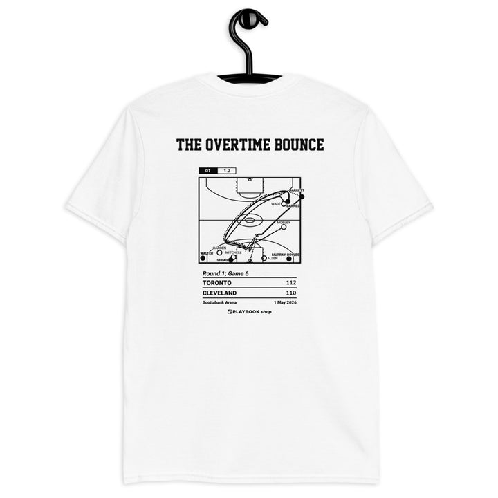 Toronto Raptors Greatest Plays T-shirt: The Overtime Bounce (2026)