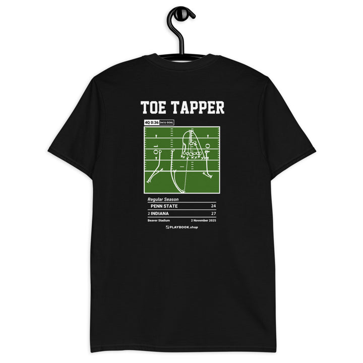 Indiana Football Greatest Plays T-shirt: Toe Tapper (2025)