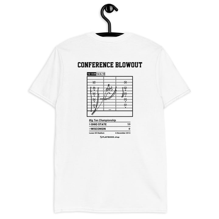 Ohio State Football Greatest Plays T-shirt: Conference Blowout (2014)