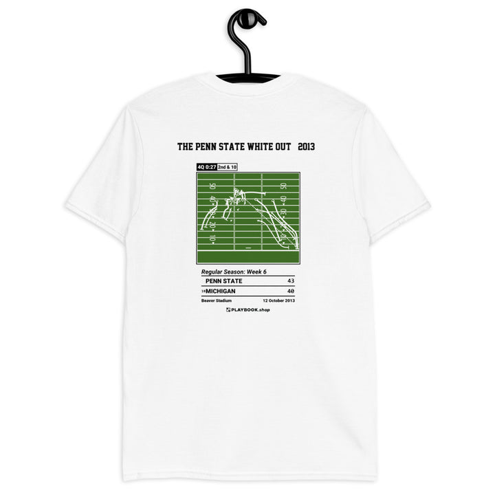 Penn State Football Greatest Plays T-shirt: The Penn State White Out (2013)® (2013)