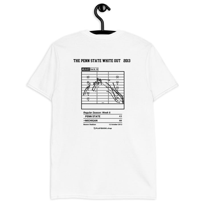 Penn State Football Greatest Plays T-shirt: The Penn State White Out (2013)® (2013)