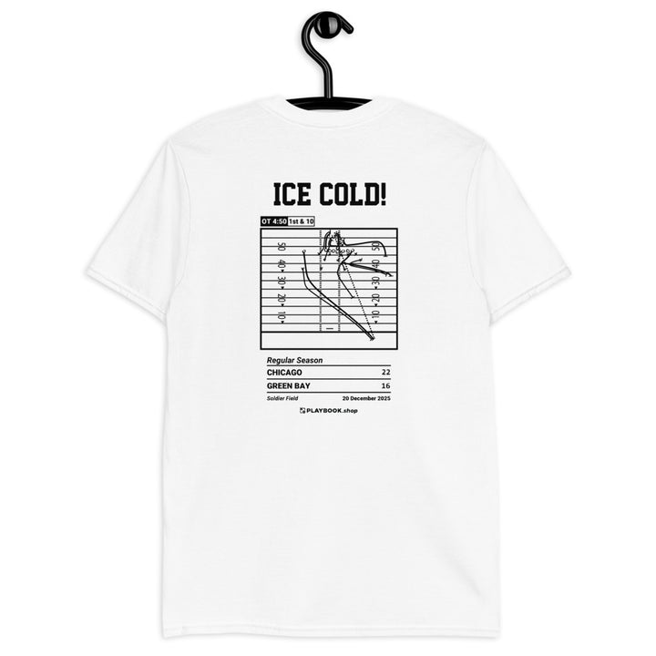 Chicago Bears Greatest Plays T-shirt: Ice Cold! (2025)