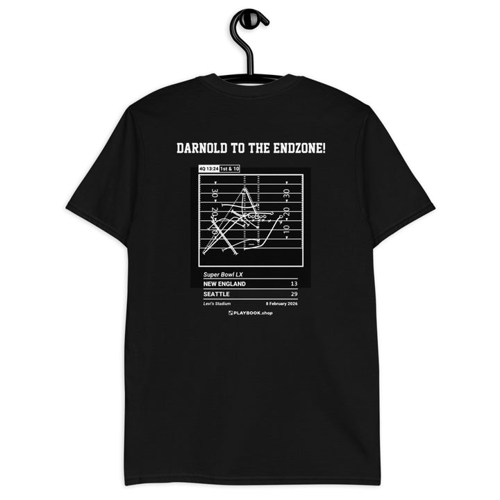 Seattle Seahawks Greatest Plays T-shirt: Darnold to the Endzone! (2026)