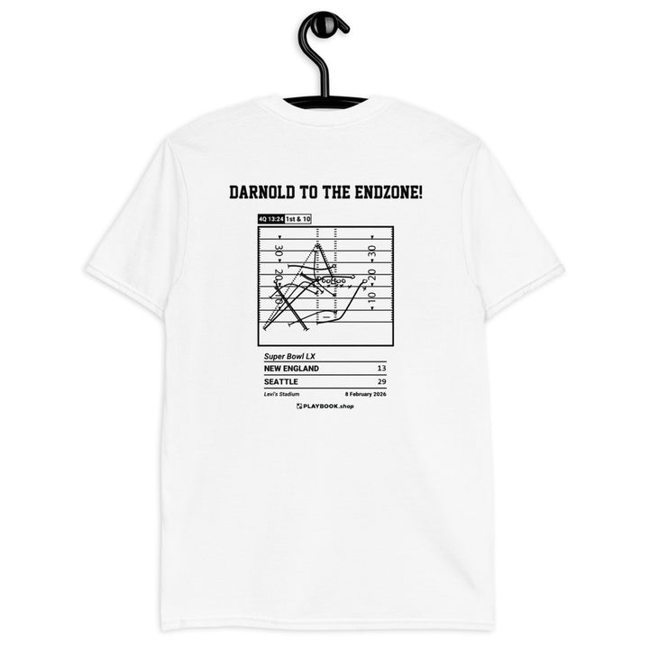 Seattle Seahawks Greatest Plays T-shirt: Darnold to the Endzone! (2026)