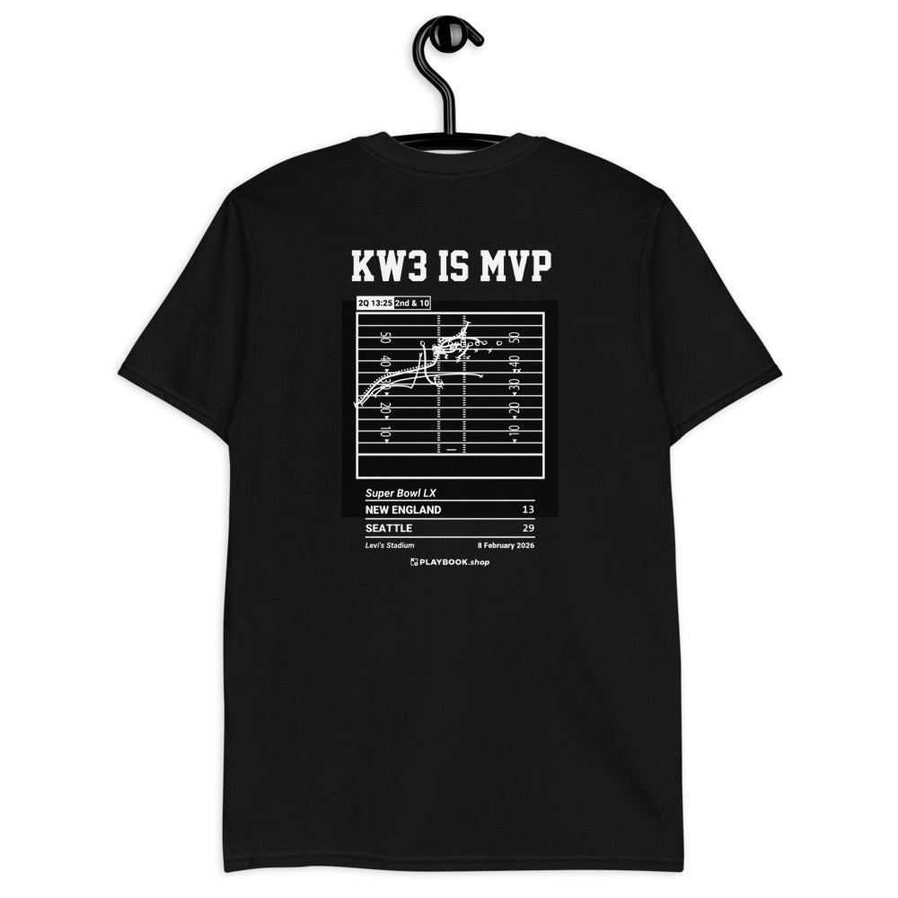 Seattle Seahawks Greatest Plays T-shirt: KW3 is MVP (2026)