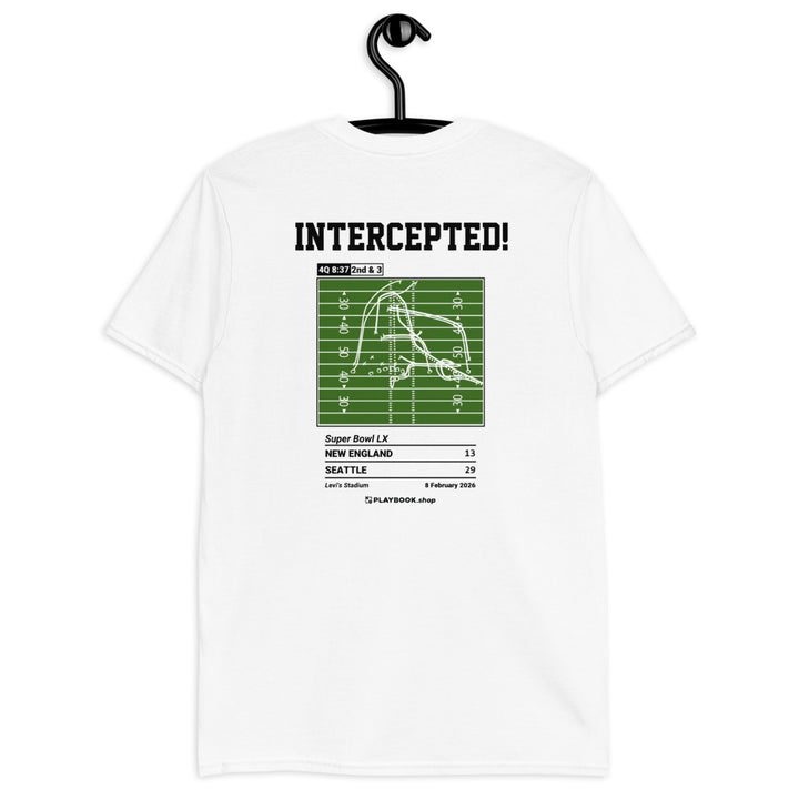 Seattle Seahawks Greatest Plays T-shirt: Intercepted! (2026)