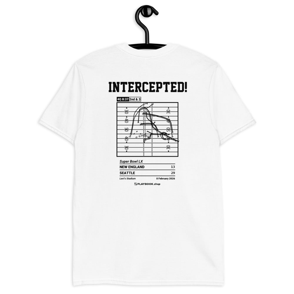 Seattle Seahawks Greatest Plays T-shirt: Intercepted! (2026)