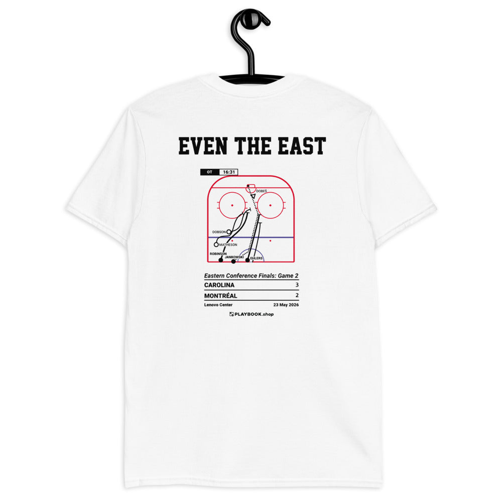 Carolina Hurricanes Greatest Goals T-shirt: Even The East (2026)