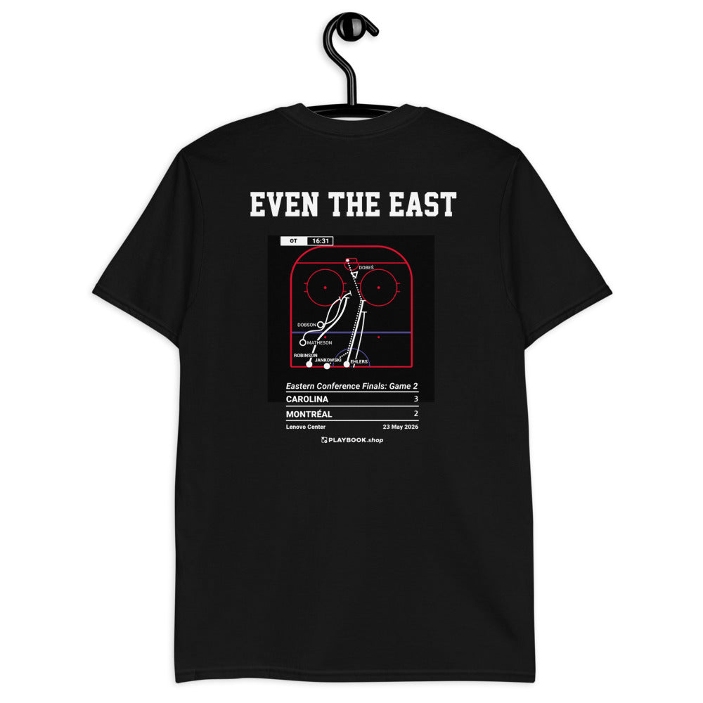 Carolina Hurricanes Greatest Goals T-shirt: Even The East (2026)