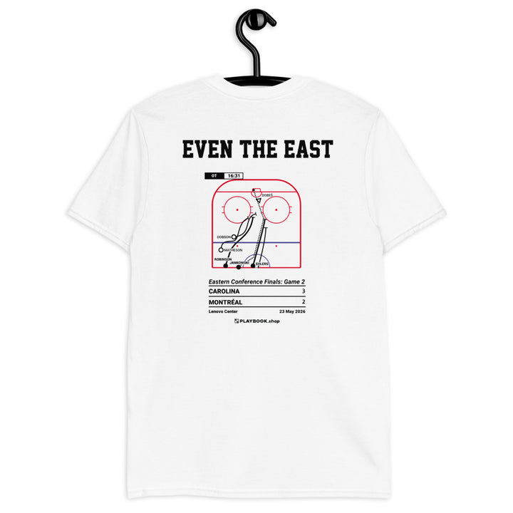 Carolina Hurricanes Greatest Goals T-shirt: Even The East (2026)